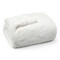 Americanflat Throw Blanket - 50x60 Inch Double Sided Luxe Faux Fur - Soft Plush Fleece Bedding - Cozy Warmth For Living Room Couch Or Sofa - White